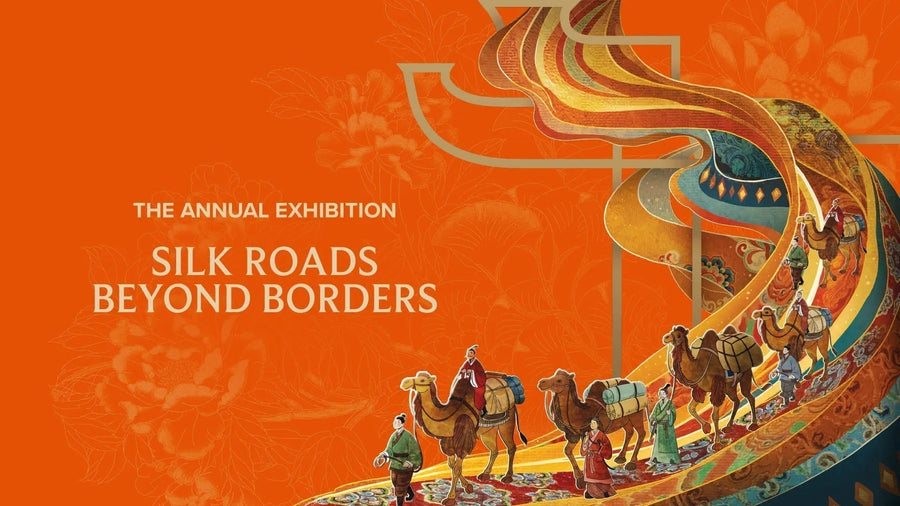 Locandina della mostra «Silk Roads» a Macao
