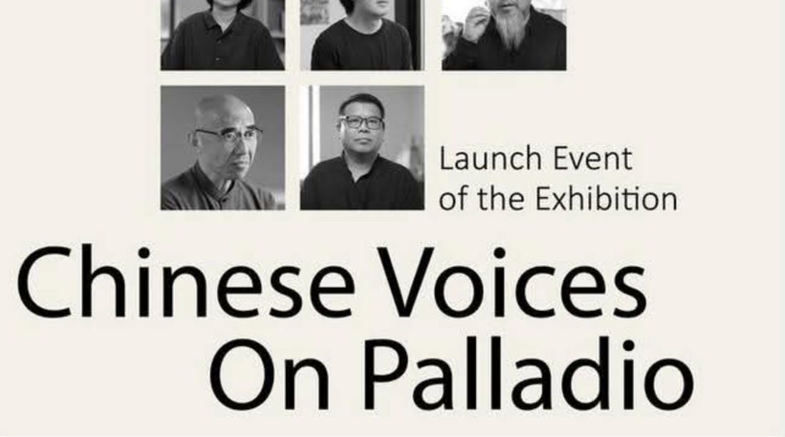 Locandina della conferenza «Chinese Voices on Palladio»