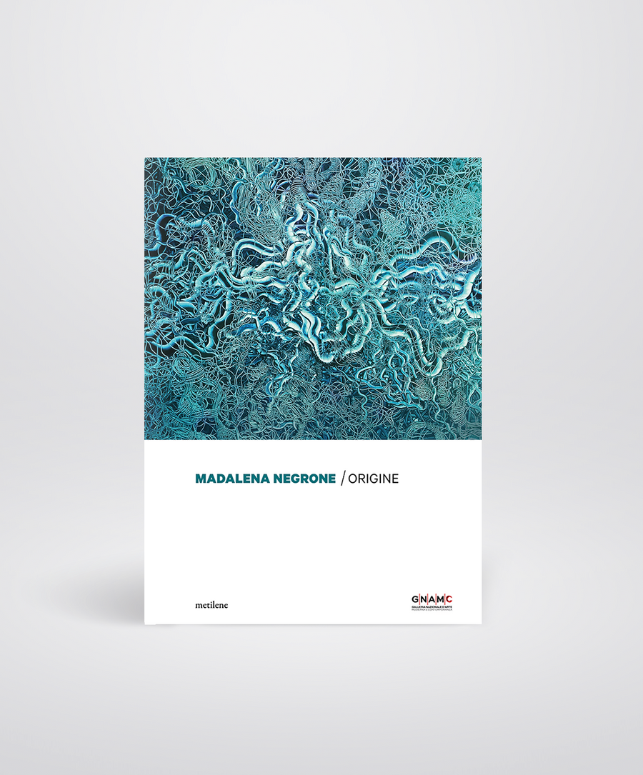 Copertina del catalogo «Origine» di Madalena Negrone, Metilene Edizioni