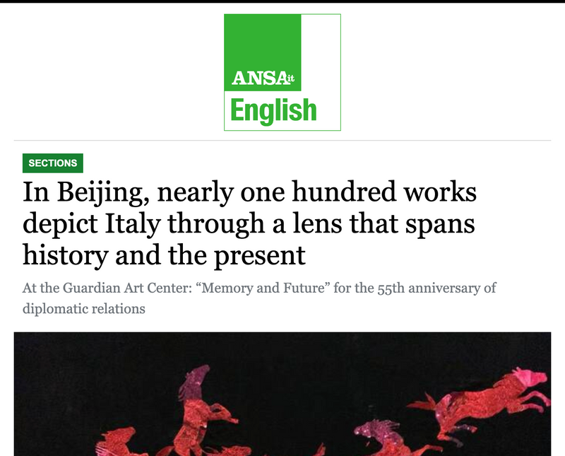 In Beijing, nearly one hundred works depict Italy through a lens that spans history and the present