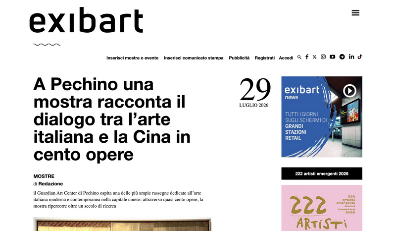 A Pechino una mostra racconta il dialogo tra l’arte italiana e la Cina in cento opere