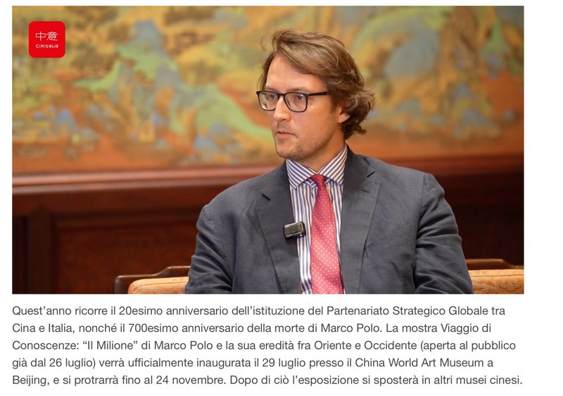 Guicciardo Sassoli de' Bianchi Strozzi: “Guardare il passato non significa fermarsi, ma prendere energie per creare il futuro”