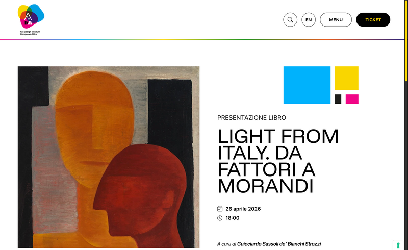 PRESENTAZIONE LIBRO Light from Italy. Da Fattori a Morandi